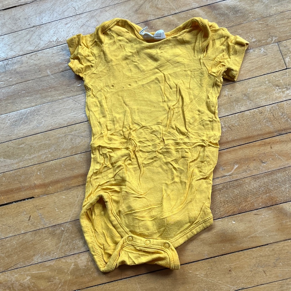 Kyte BABY MUSTARD Bodysuit